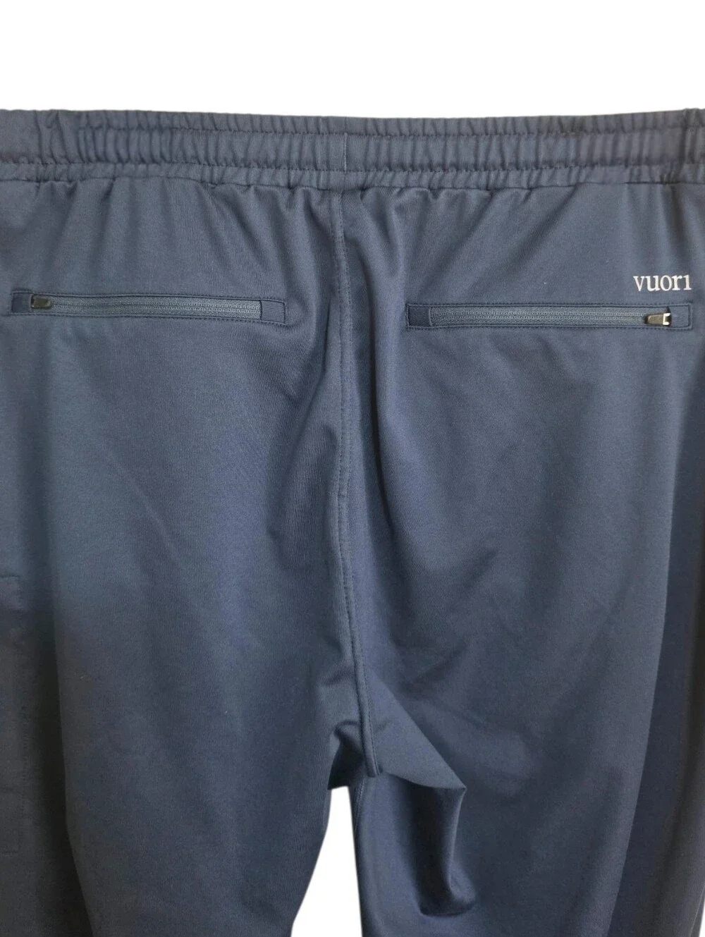 Vuori Men’s Ink Heather Blue Sunday Performance Joggers Athletic Pants, L